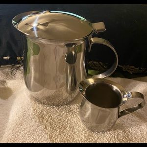 Vintage charmI PAC Inoc stainless steel induction 2c milk/creamer/syrup dispense